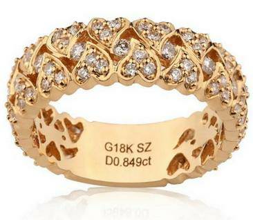 珠宝首饰上的各种字印,教你认识珠宝首饰上面的钢印