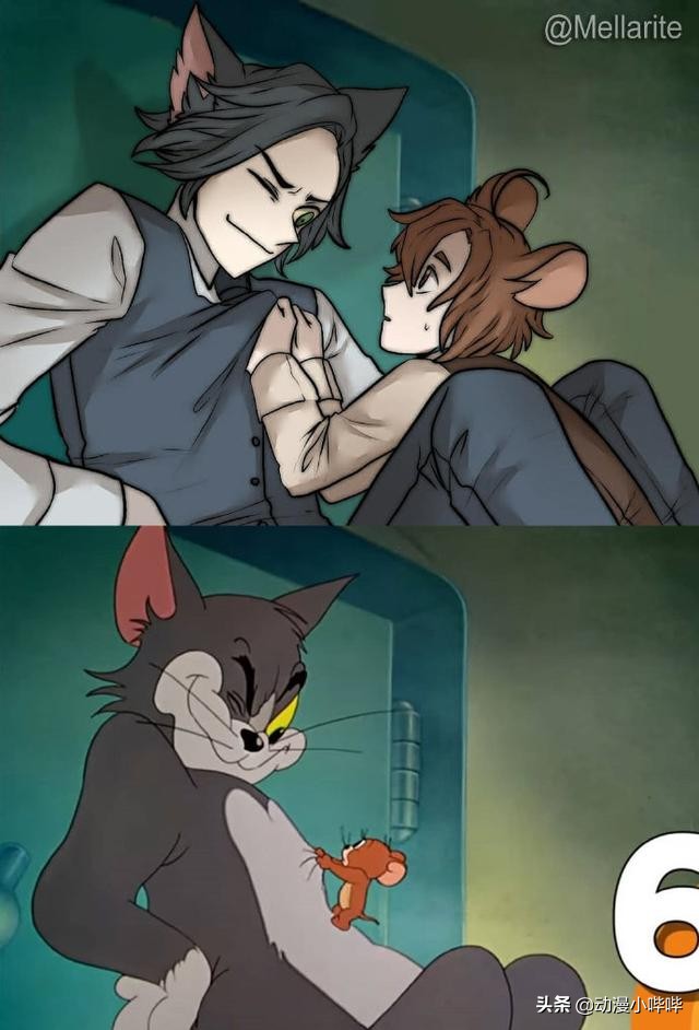 当猫和老鼠被拟人化视频,当猫和老鼠变成帅哥