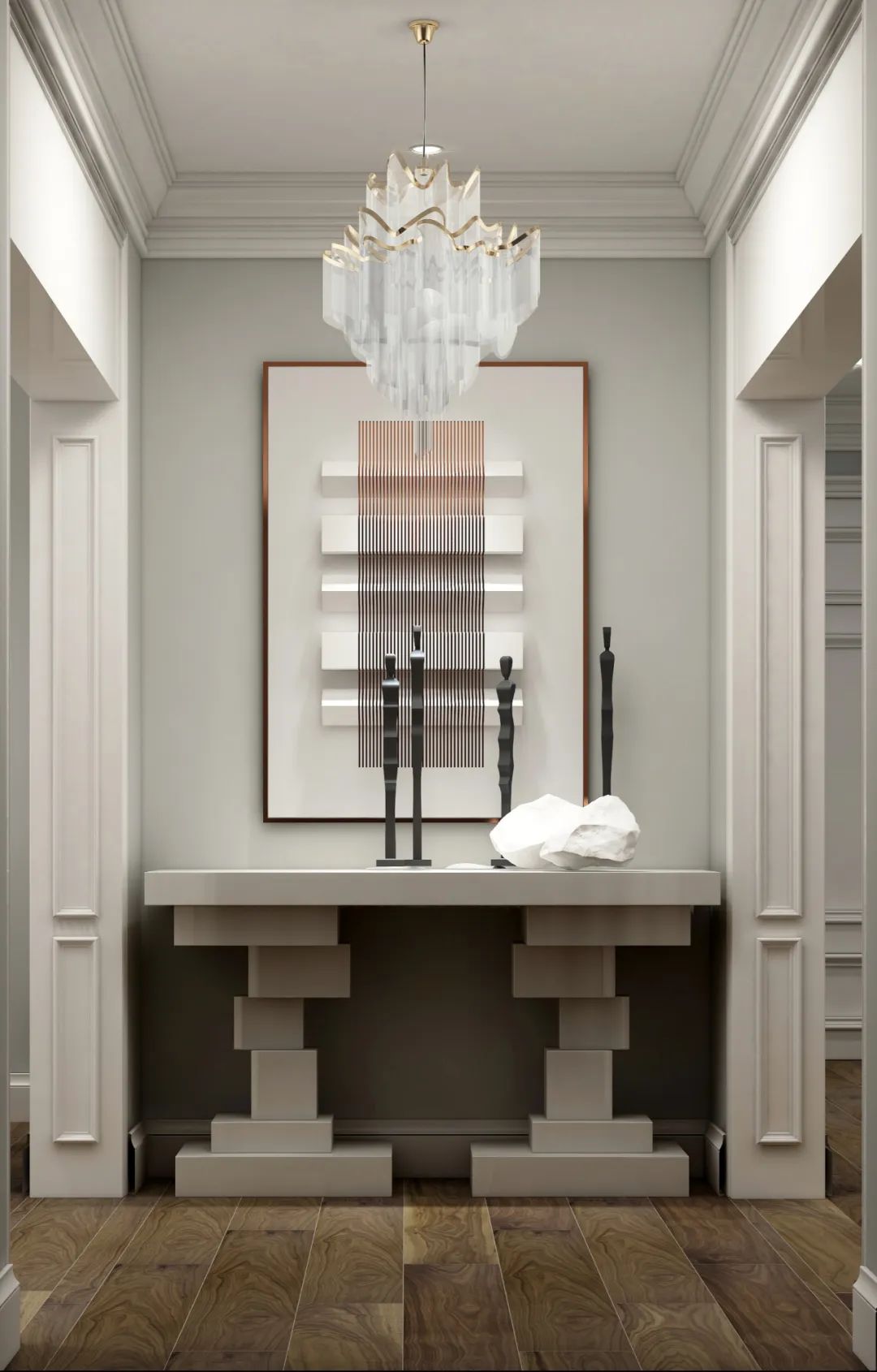 美克家居车间设计,美克美家高级灰家具