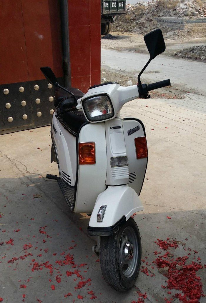 30年前老款铃木太子125,老式125铃木