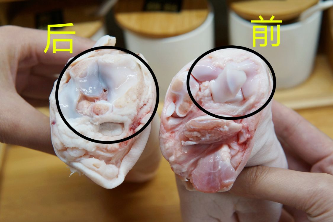 买猪蹄分前后么,买猪蹄前蹄好还是后蹄好