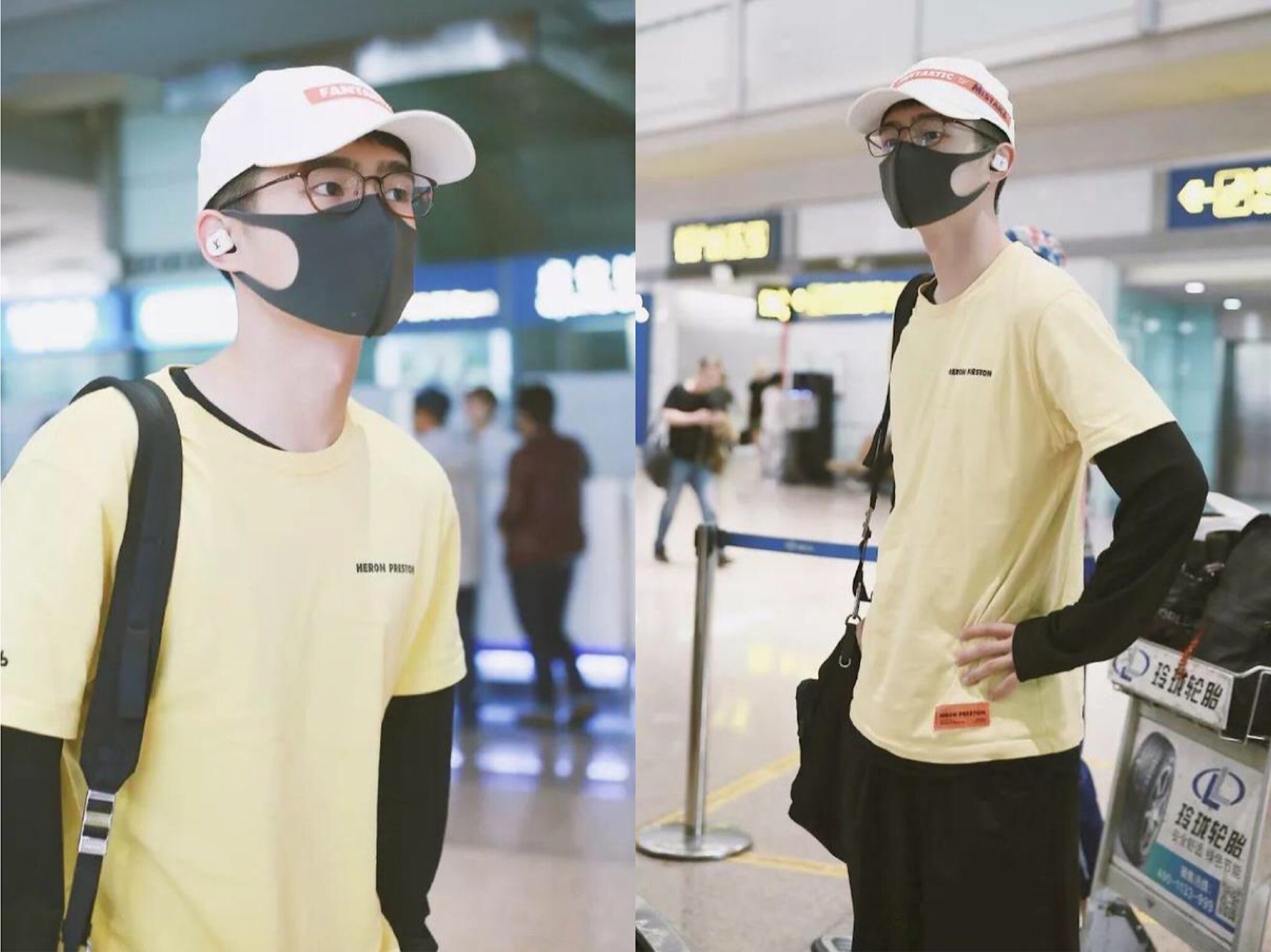 刘昊然绝美生图,刘昊然红条纹衫写真高清