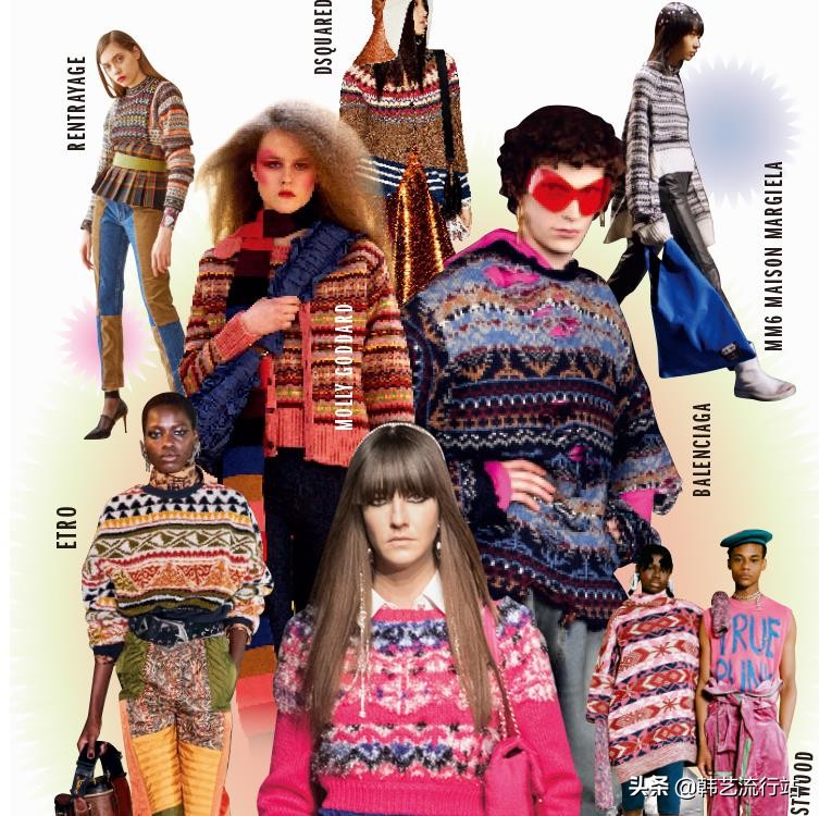 韩国毛衣款式大全,秋冬新款韩系毛衣