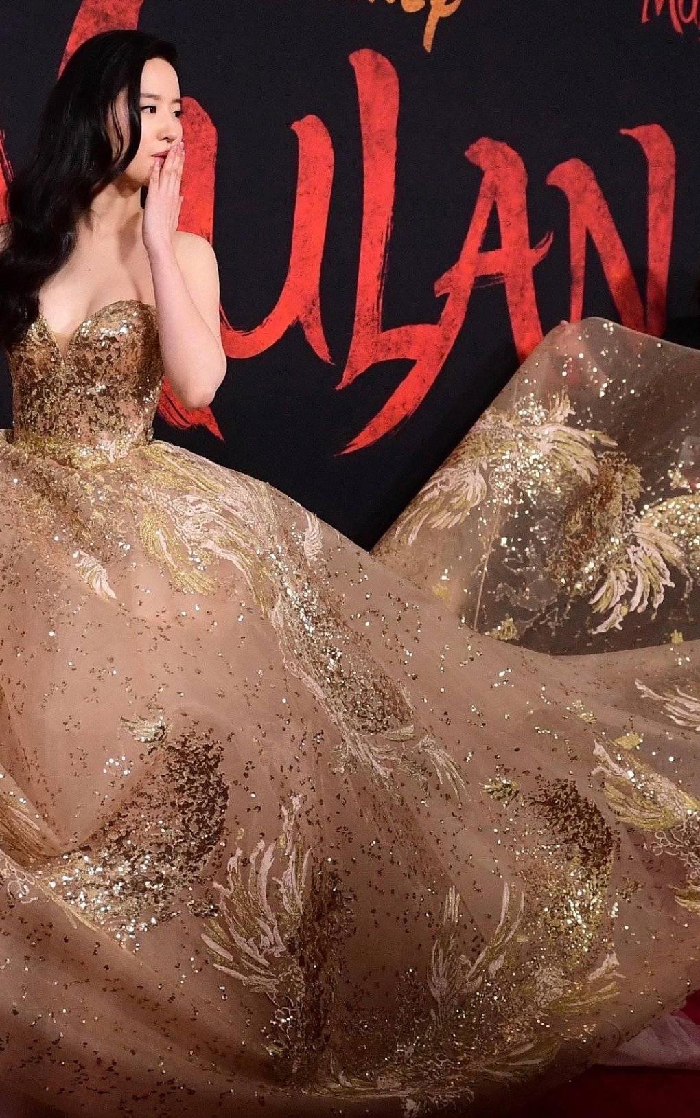 刘亦菲走红毯穿的礼服 (刘亦菲结婚了吗2017)