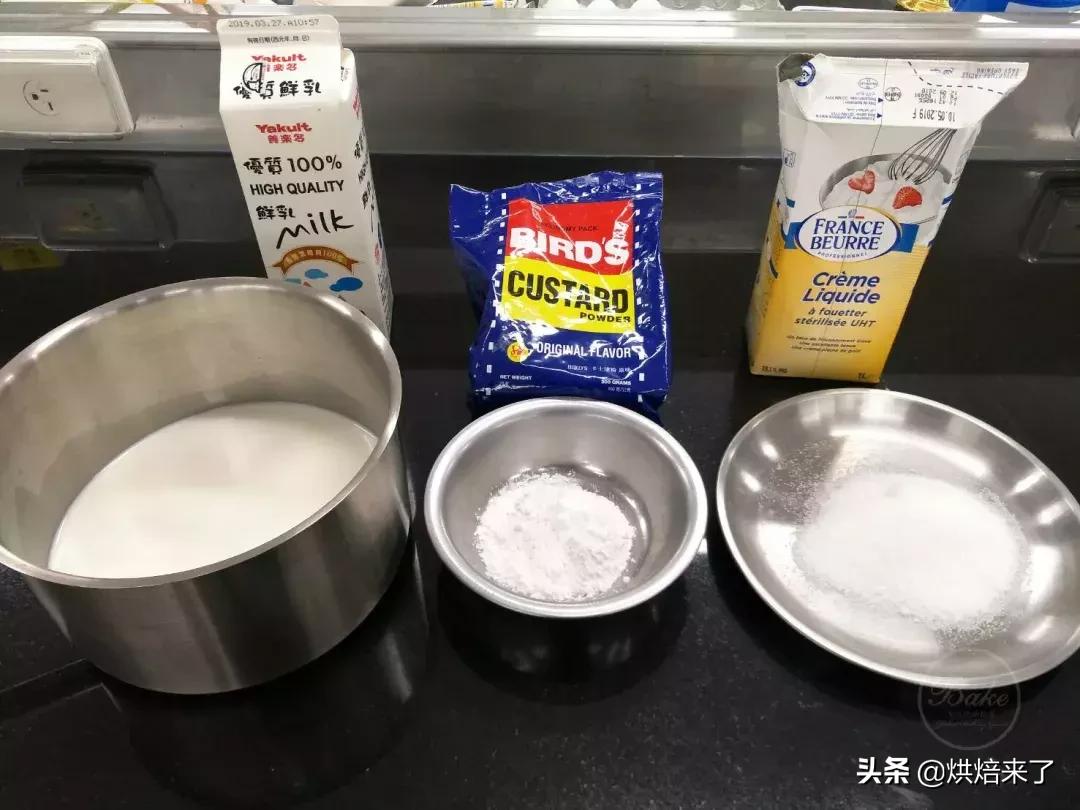 香草奶冻配方,台湾美食奶冻卷