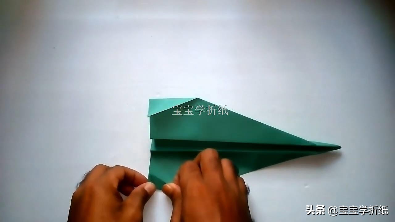儿童简单折纸教程飞机,儿童折纸1-9岁飞机的折纸方法
