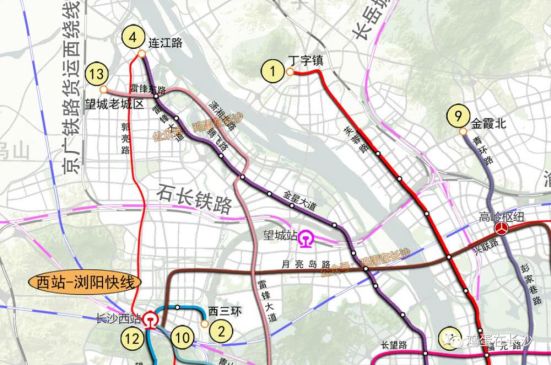 湾田望江府江景房,长沙望城湾田望江府137平方户型