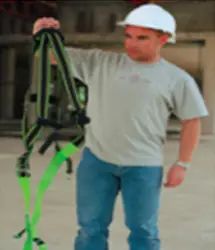 高处作业安全带的拴挂方法是什么,防坠落安全带正确系法