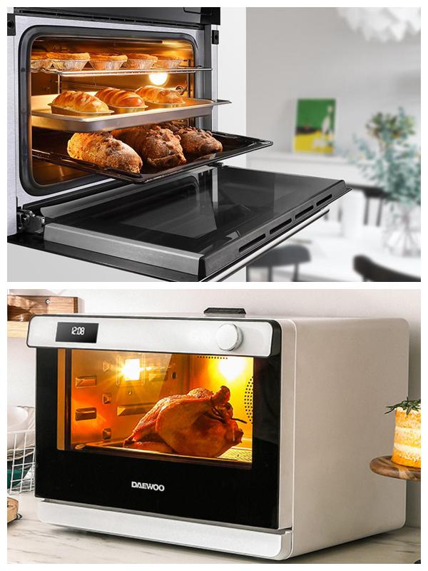 大宇蒸烤箱k6食谱和使用方法,大宇k6蒸烤箱蒸米饭测评