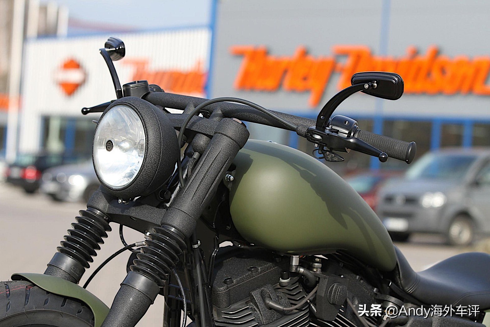 哈雷肥霸最有战斗范的摩托,当哈雷车主遇上川崎车主