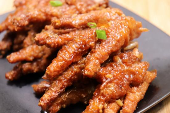 广东虎皮鸡爪最正宗的做法,虎皮鸡爪怎么起松皮