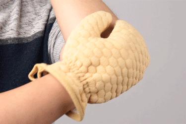 搓澡巾搓得舒服又干净,搓澡巾能把身上洗得多干净