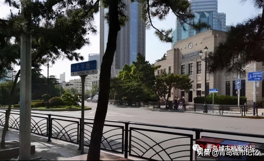 青岛中山路上著名的老街,青岛太平路街景