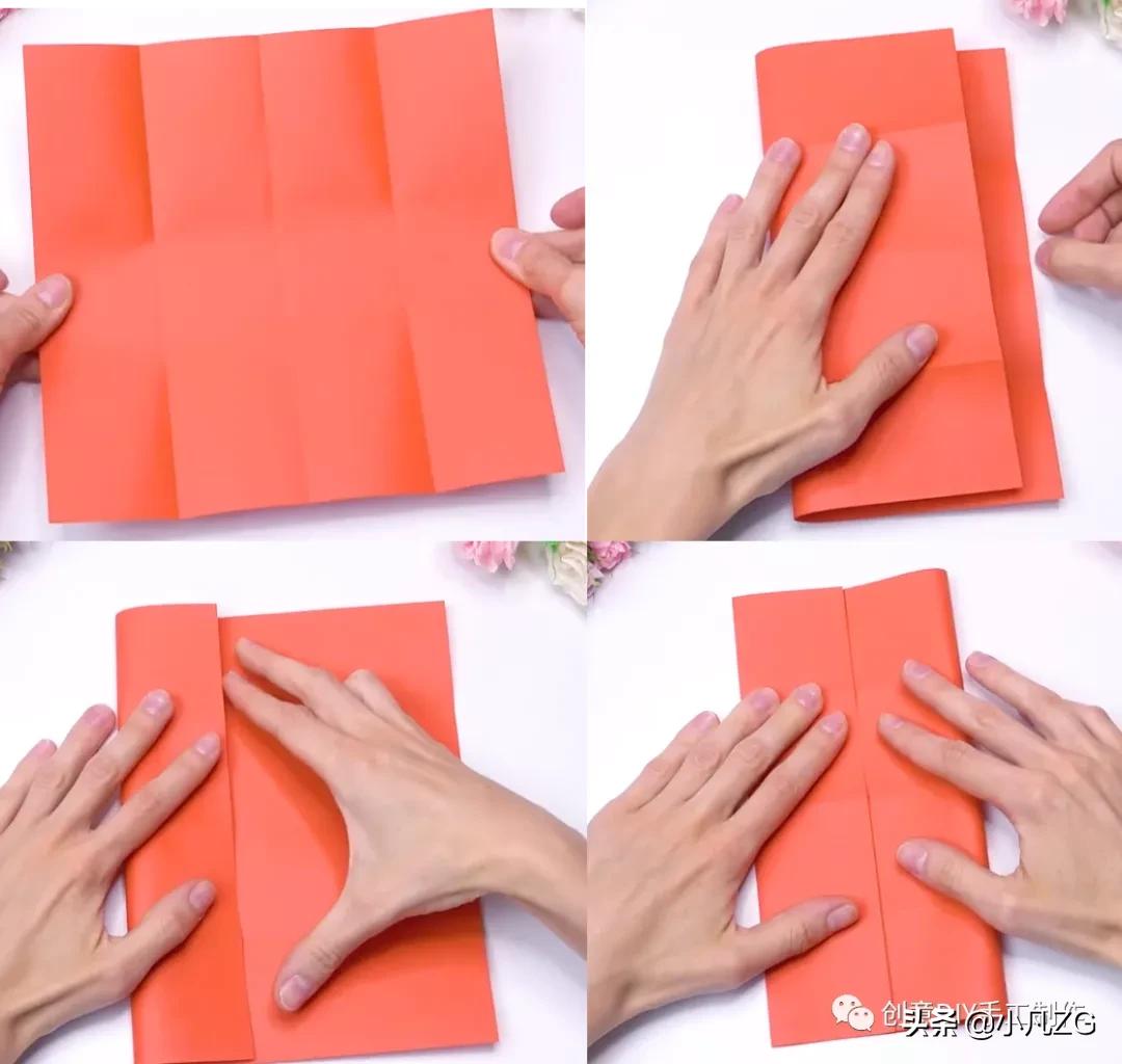 一张纸折精美花蝴蝶教程,会飞纸蝴蝶折法慢教程