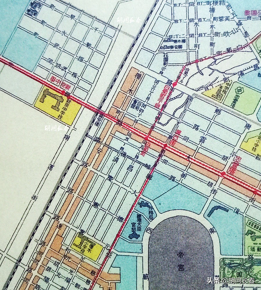 长春百合街在哪里,消失的胡同地点