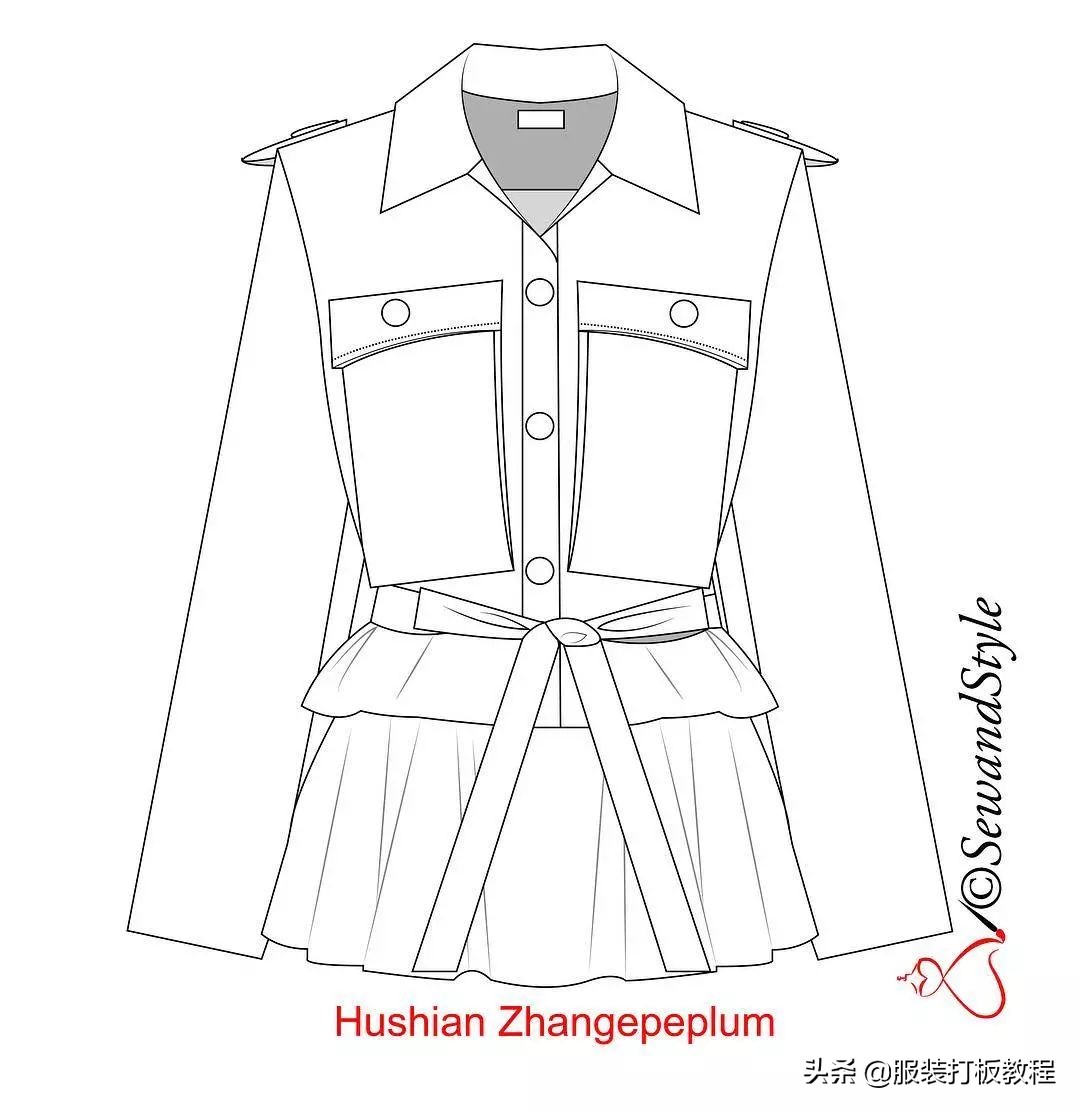 服装款式图素材网站,服装款式图模板