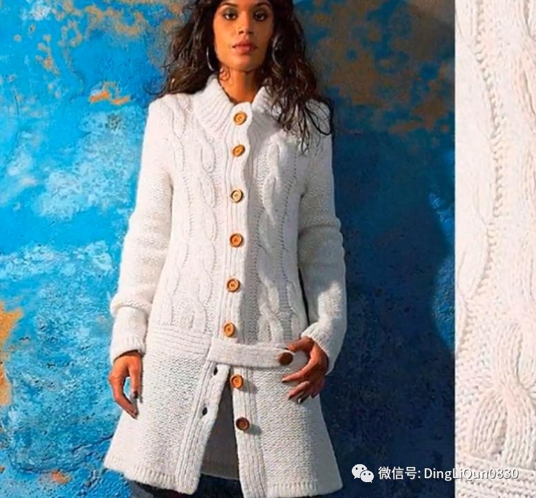 春秋针织女装长款开衫外套,加肥加大针织开衫外套长款