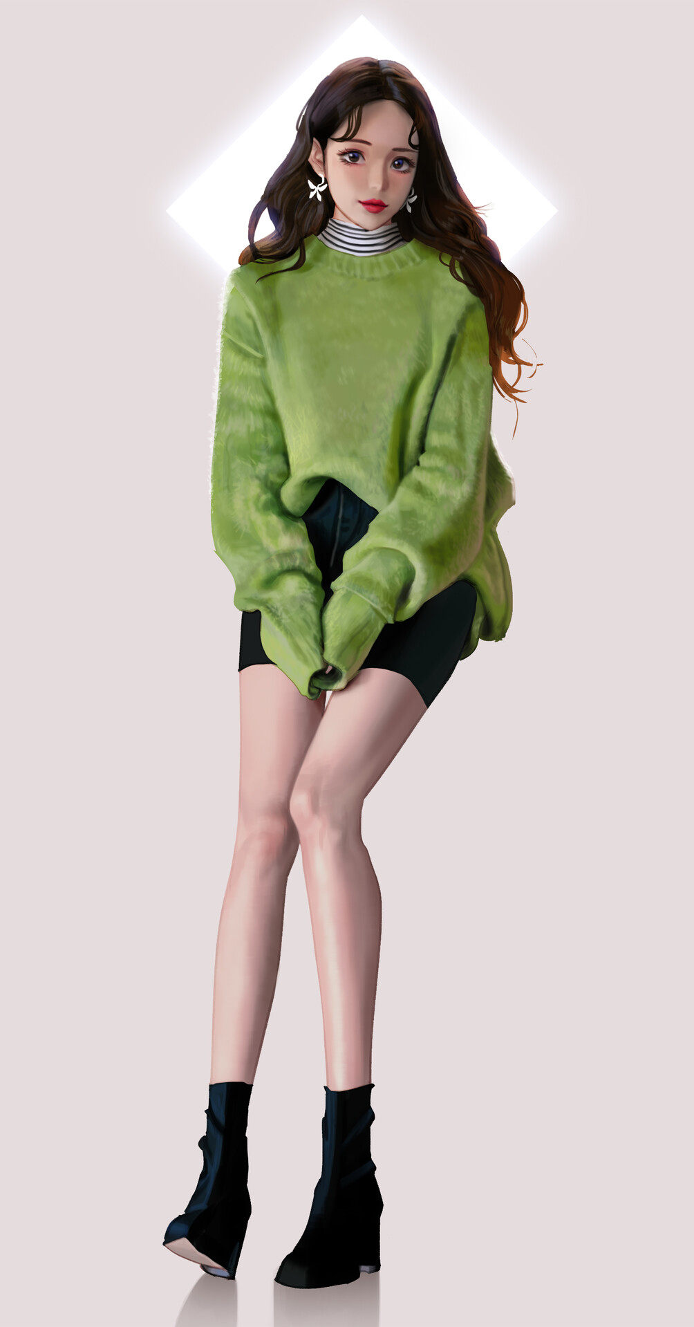 10套服装穿搭美图简约时尚又大气,潮酷风衣服搭配图片