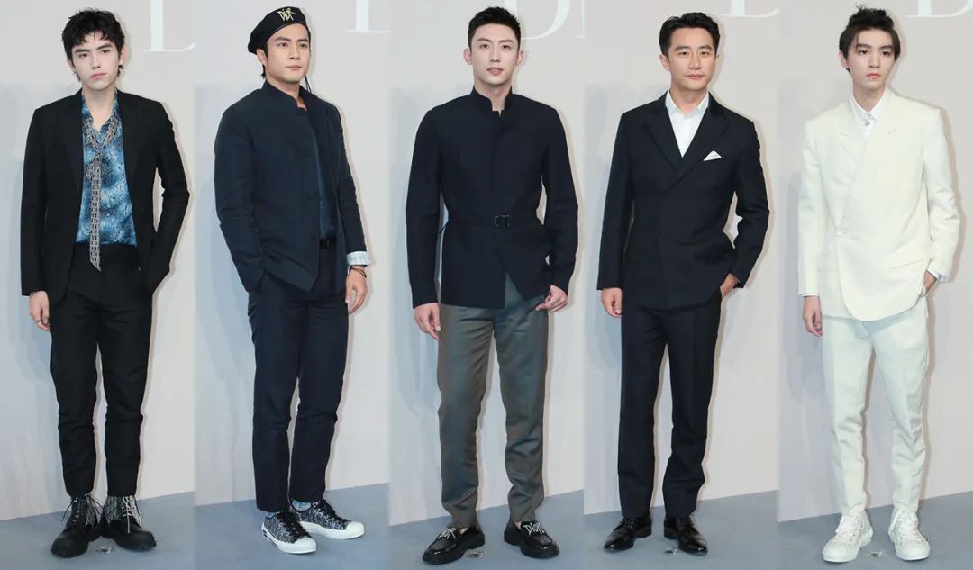 迪奥西装黄景瑜,迪奥代言人黄景瑜照片