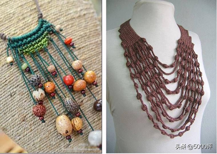 钩织饰品小星星,精品小饰品钩织