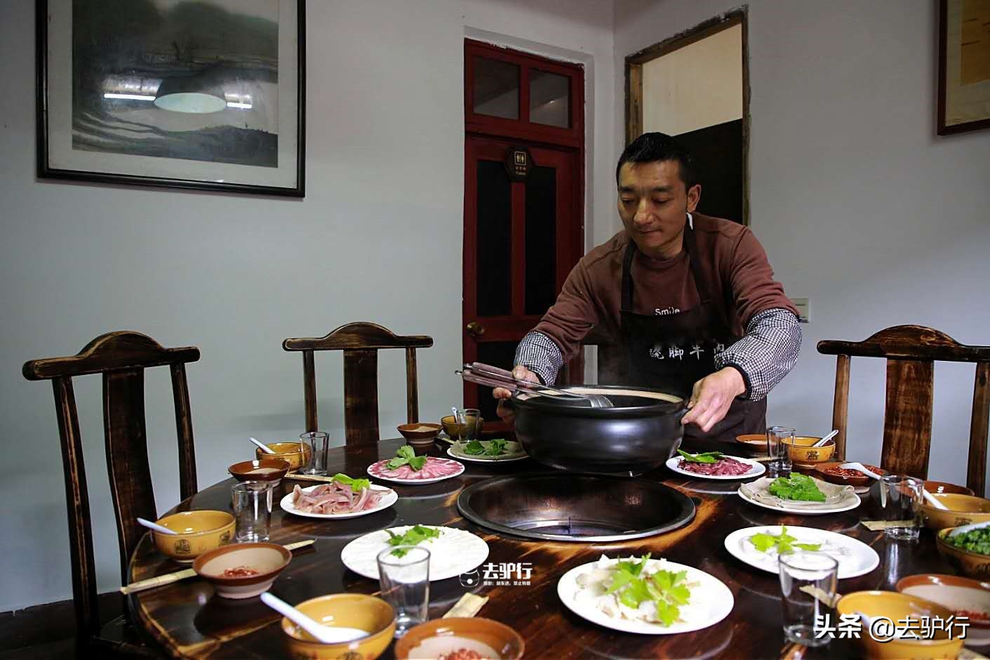 乐山这座村子,靠一碗牛肉闻名四川,只有最会吃的人才知道它