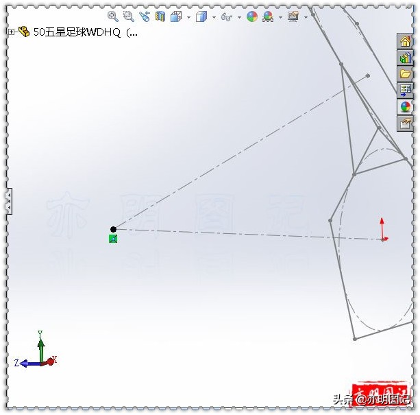 solidworks绘制球,solidworks制作足球完整教程