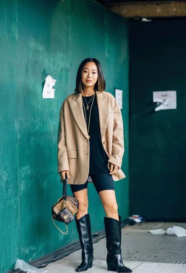 西装+短裤：爱上了这个春季的王牌组合