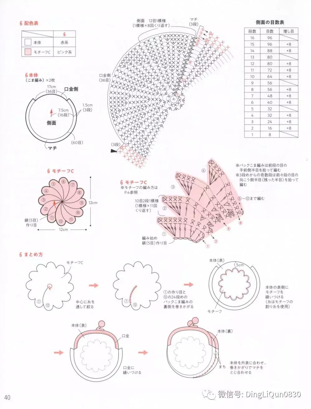 螺旋包包钩编,白狐围脖的钩编图解