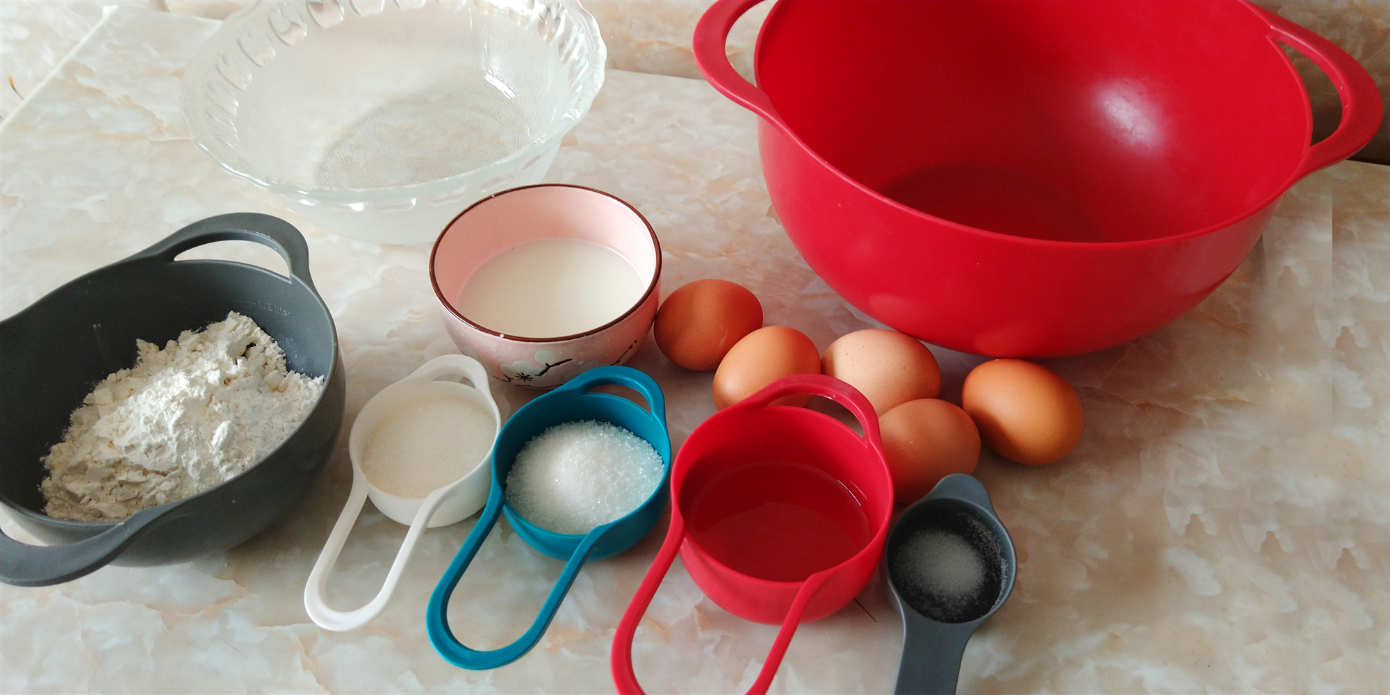 正宗戚风蛋糕,不塌陷不回缩,做法比例详细讲解,保证一次成功