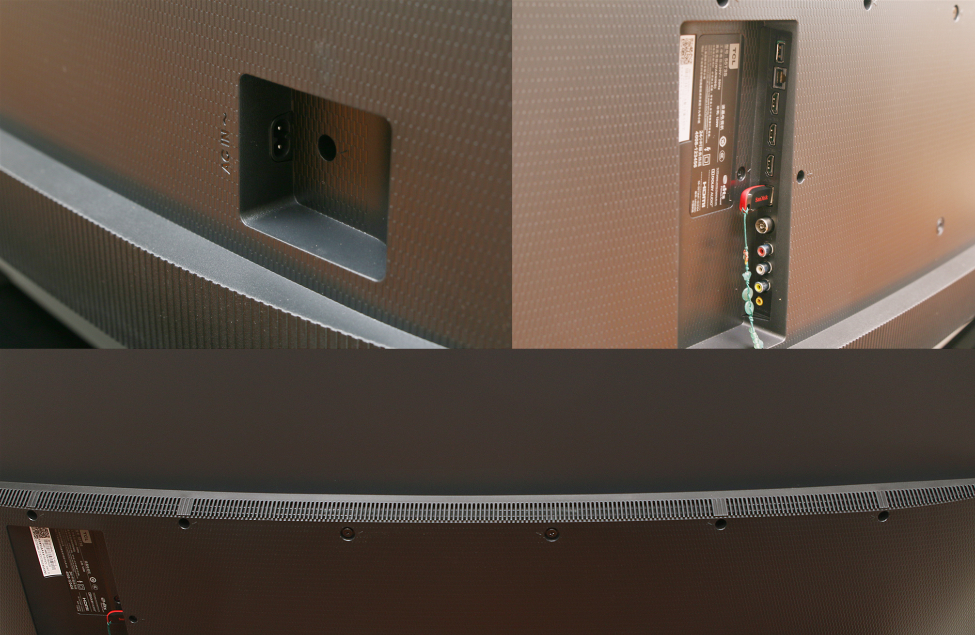 tcl电视55t7h55英寸评测,科技碰撞美学