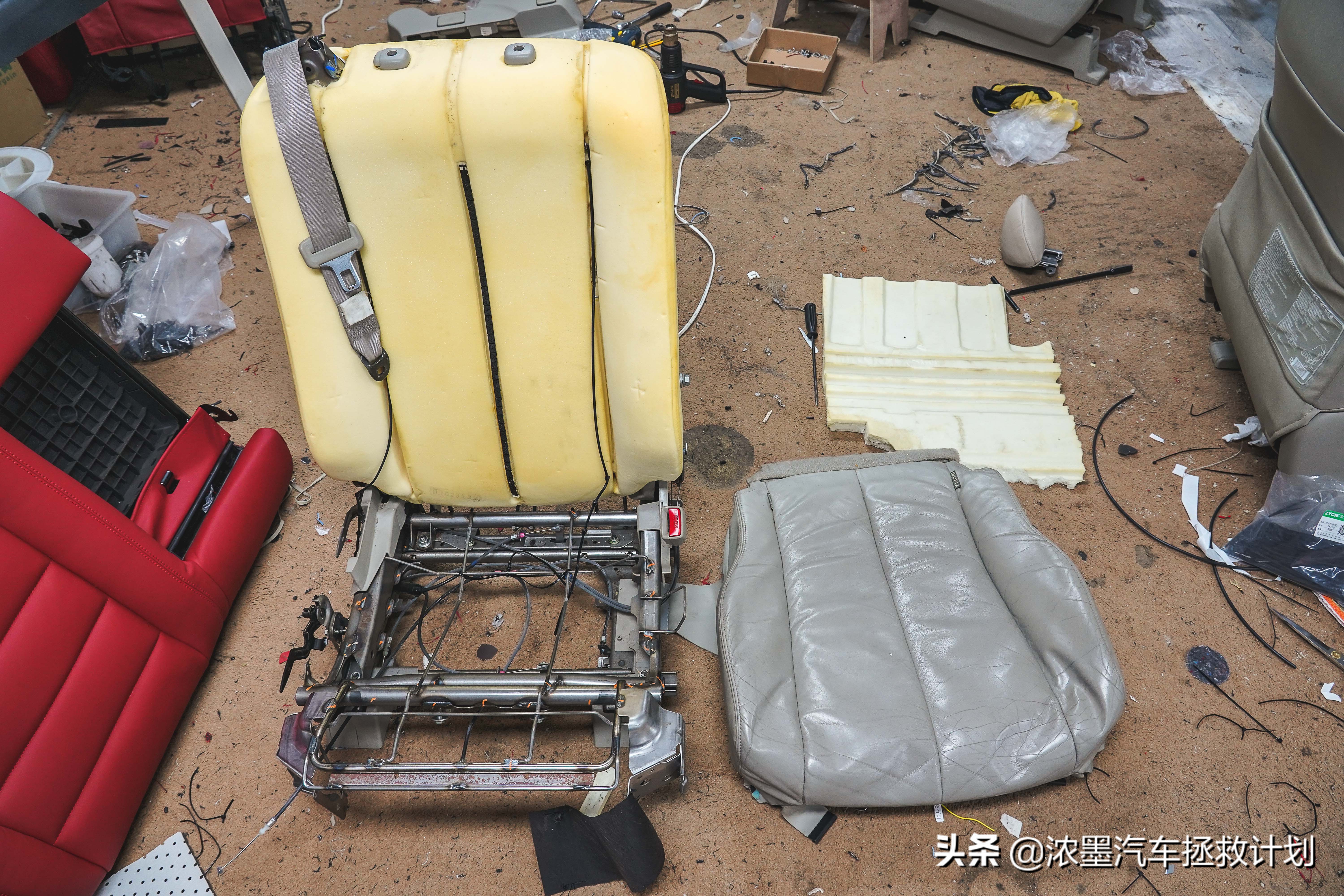 周到车管家,经典老车丰田普瑞维亚翻新整备