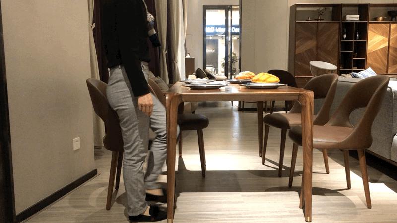 精致轻巧省空间,让你的餐厅韵味十足丨华师傅传匠实木餐桌测评