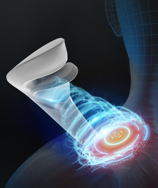 菠萝君空气按摩仪,菠萝君按摩器手持式