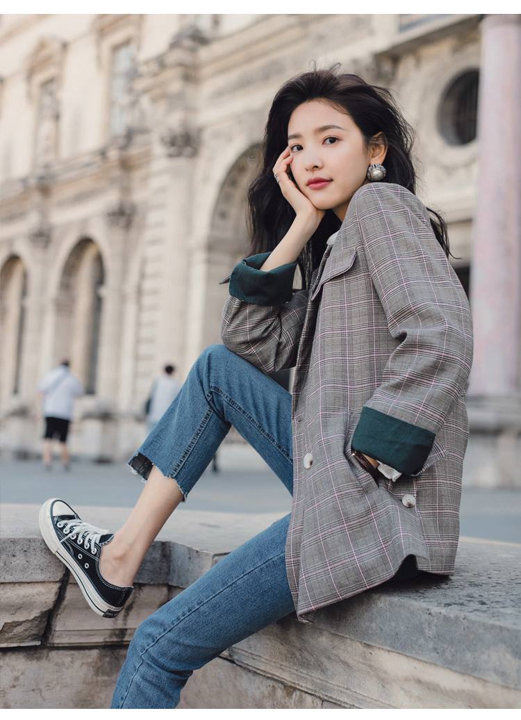 西装短裤上档次版型时尚,黑色西装短裤穿搭高级感