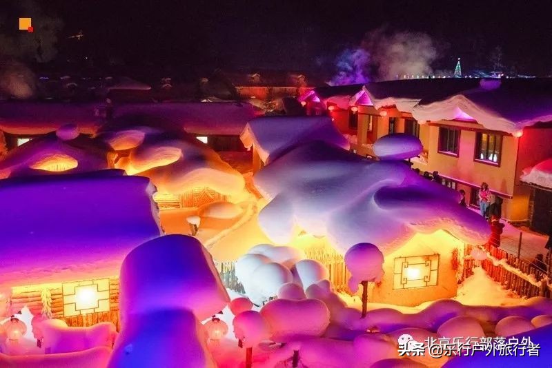 冬天漠河白桦林童话世界完整视频,冰雪大世界长白山雪乡六天五晚