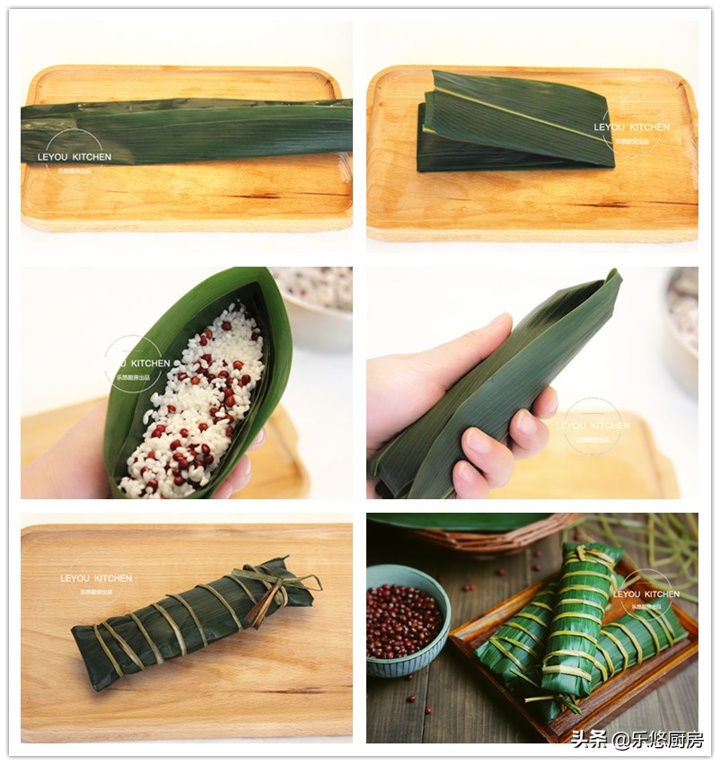 粽子又软又糯的包法教程,粽子的6种包法步骤图解超详细