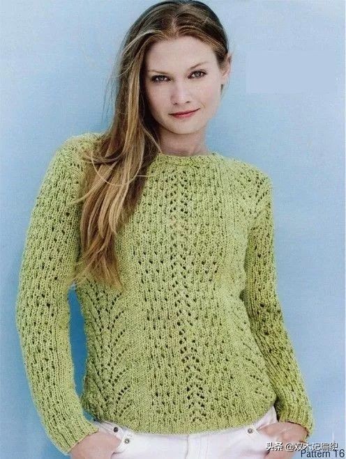 各种毛衣的织法大全,最简单好织的毛衣款式教程