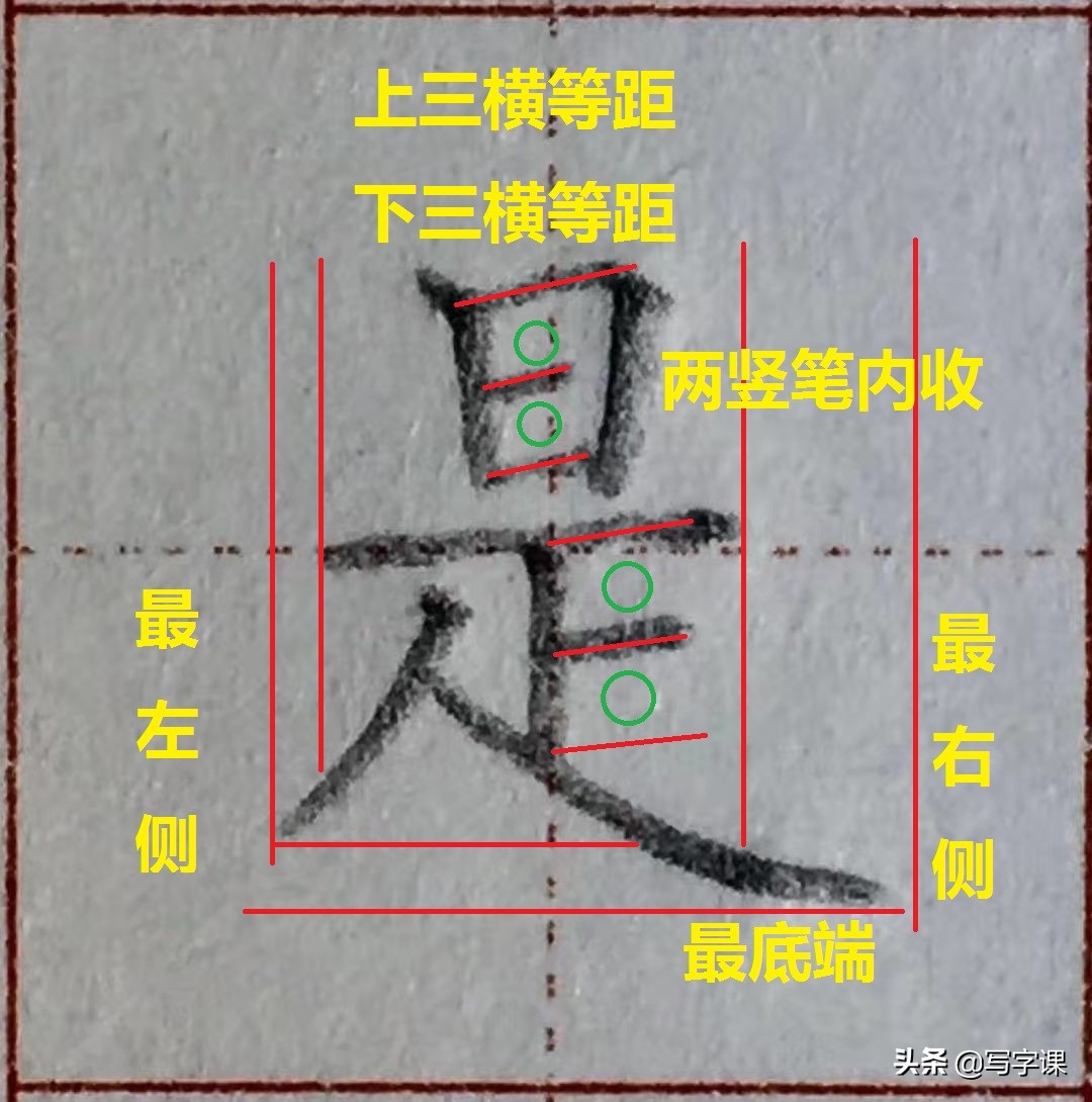 写字笔画笔顺间架结构精讲,赵老师常用92字结构精讲