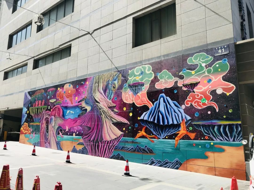 青海创意艺术墙绘,青海创意墙绘