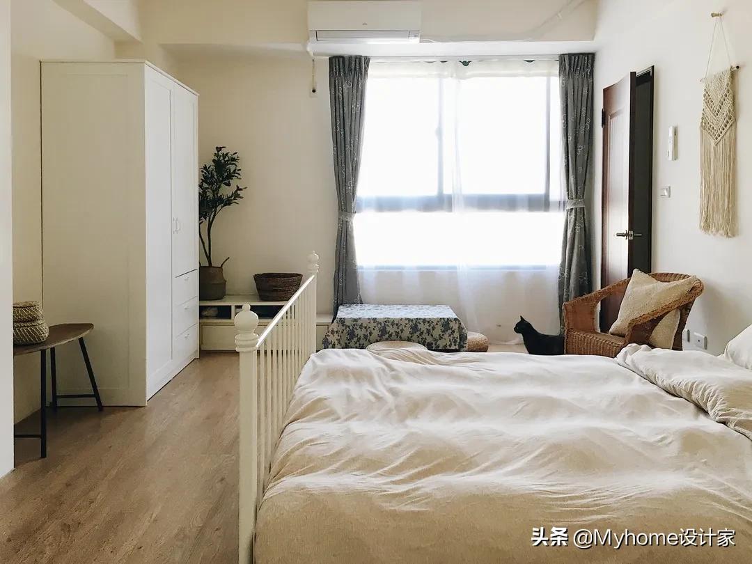 房间带卫生间改造布置,卧室布置ins风20平米带卫生间