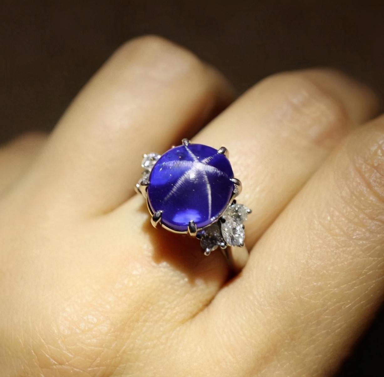 彩宝星光宝石,彩宝蓝宝石