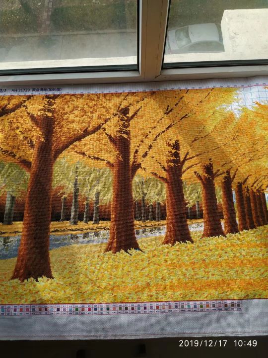 乞巧十字绣,乞巧节布艺作品