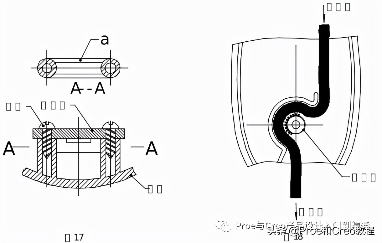 creo吹风机通风孔怎么画,吹风筒creo设计