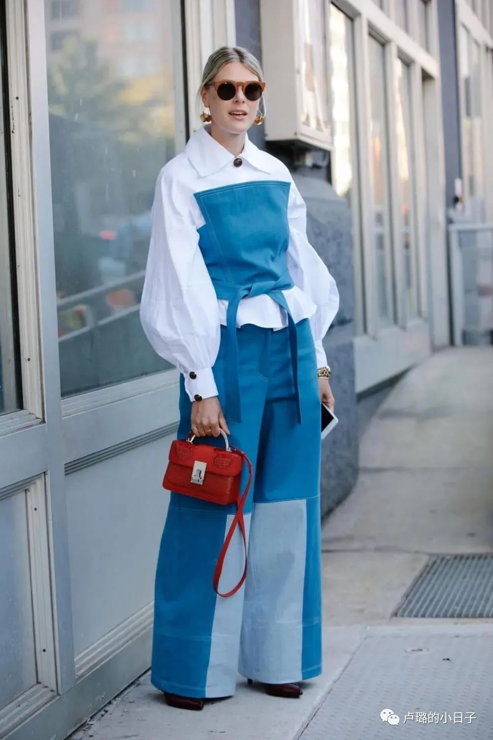 蓝色是你最爱的颜色穿搭,我最爱的蓝色穿搭