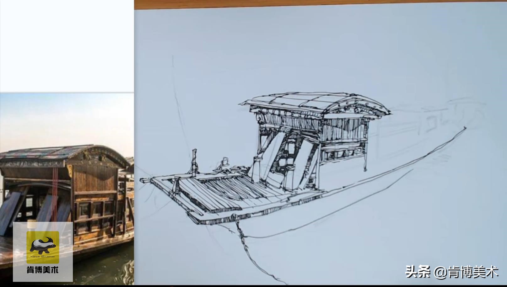 钢笔画画能画出什么好看的东西,超简单的钢笔画快动手画起来吧