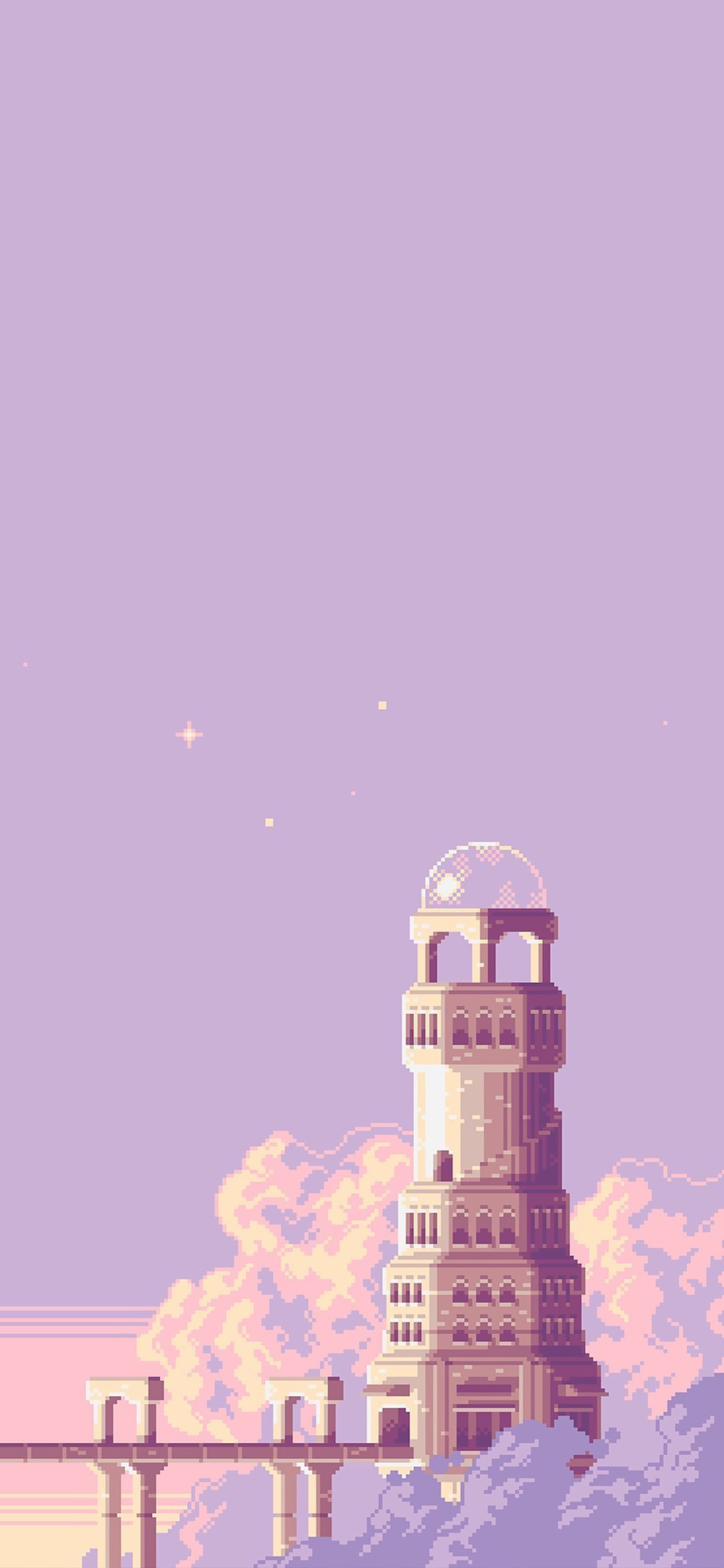 全面屏像素风壁纸,壁纸像素风格动漫