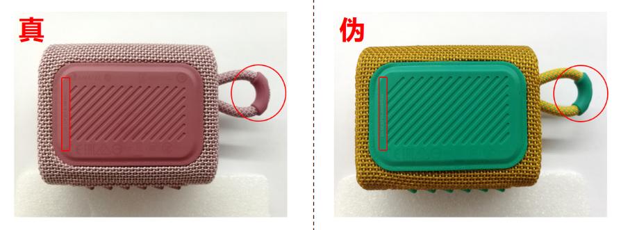 jblgo3真伪辨别对比图,jblgo3真伪对比