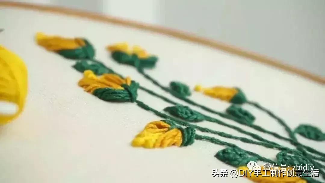 刺绣一针一线,基础的刺绣方法很适合新手学习哦