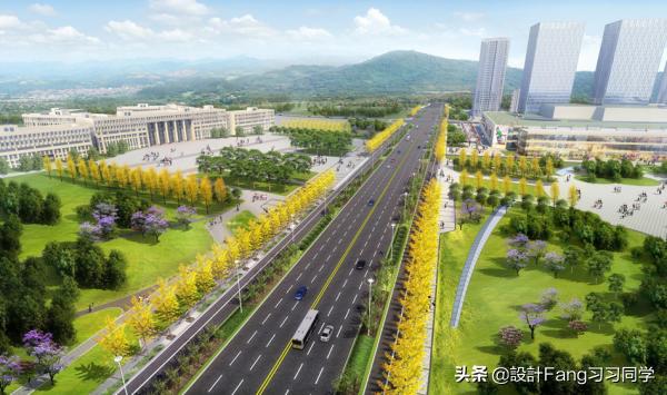 道路景观规划设计,生态道路景观