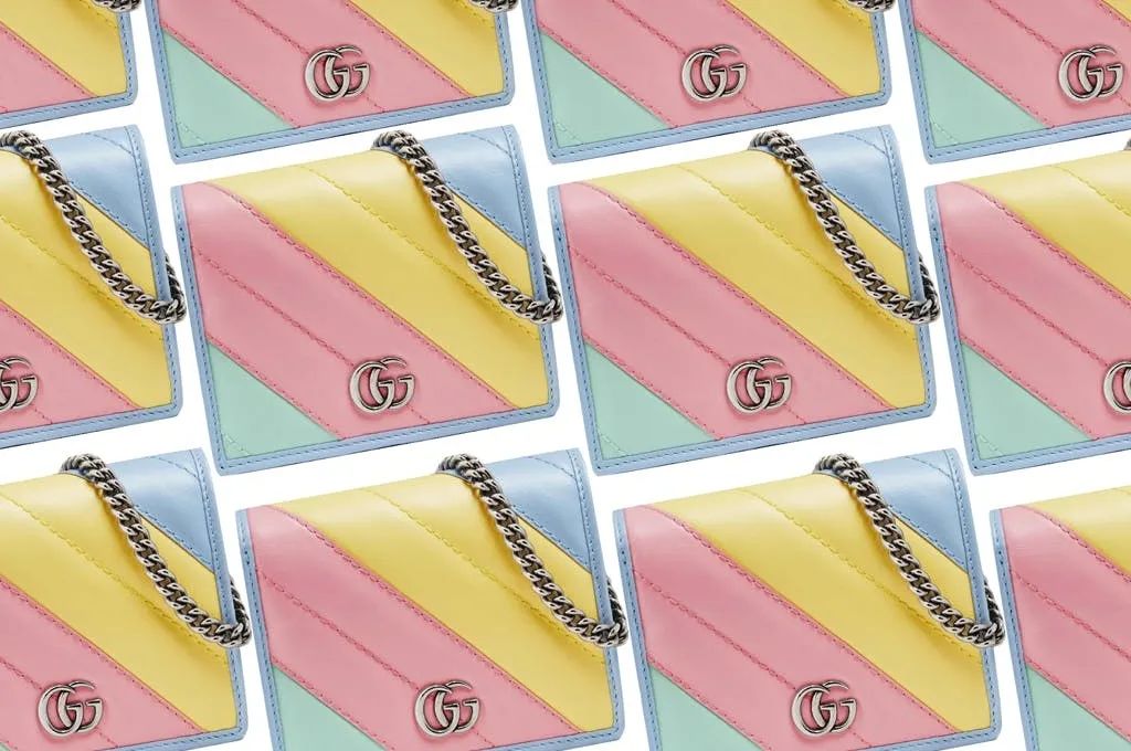 萌炸了！Gucci马卡龙系列GGMarmont向你丢了一颗糖果